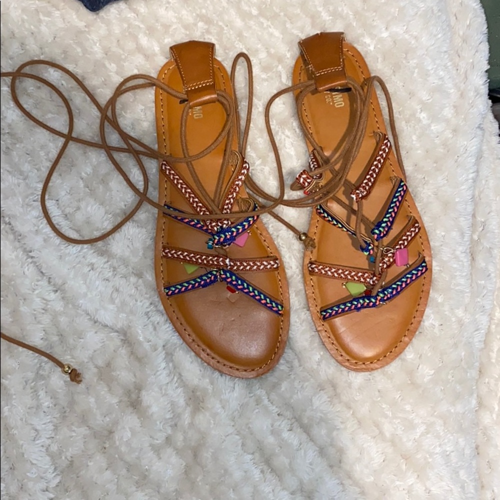Mossimo lace up gladiator sandals